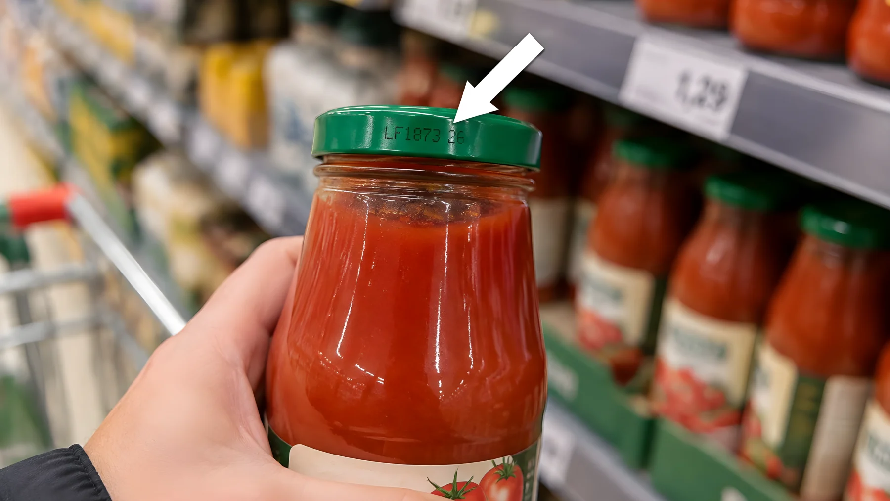 Passata di pomodoro fresca: come leggere il codice del lotto e la data di produzione