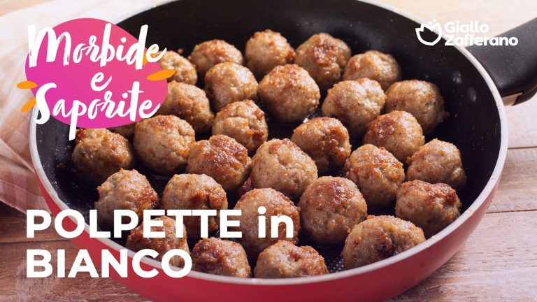 Polpette in bianco: la tecnica per averle morbide con vino e Parmigiano