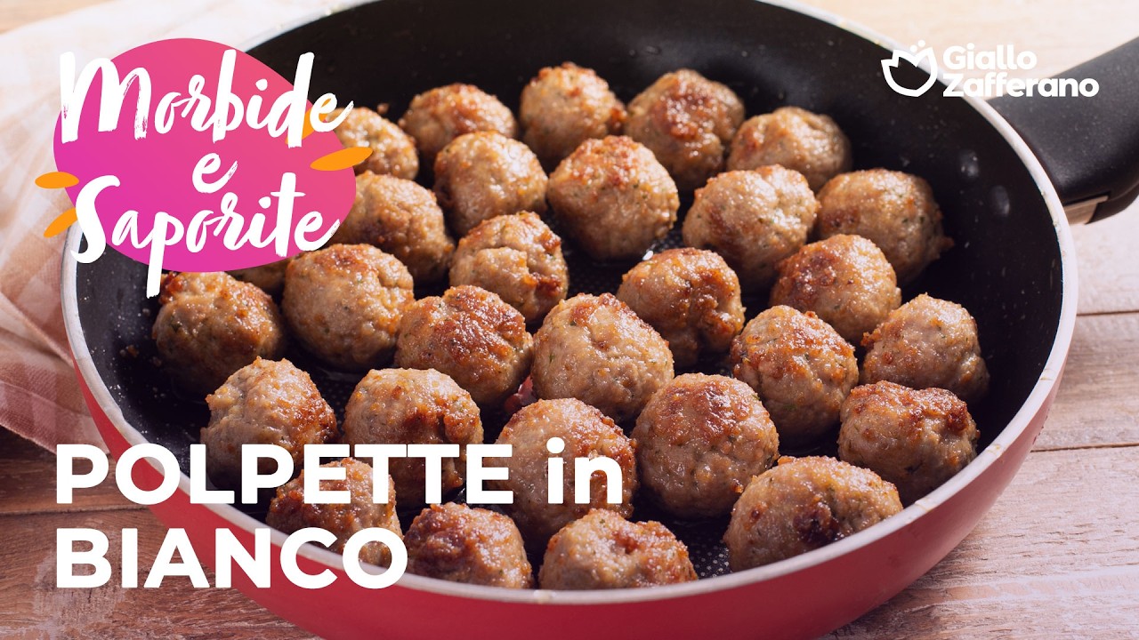 Polpette in bianco: la tecnica per averle morbide con vino e Parmigiano