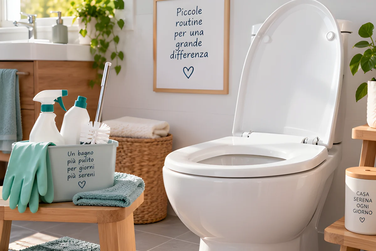 Pulizia del WC: la routine di 10 minuti una volta a settimana per un'igiene perfetta
